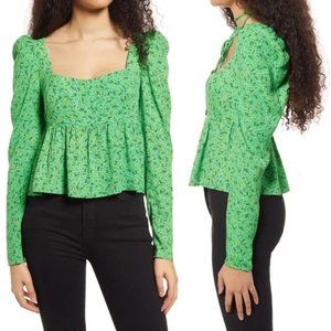 AFRM Peplum Top (Size Small - Worn Once!)